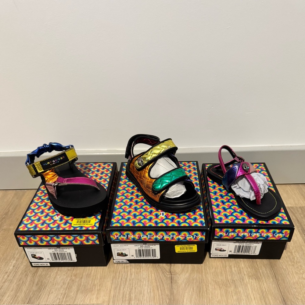 SOLD: Kurt Geiger Sandal Bundle